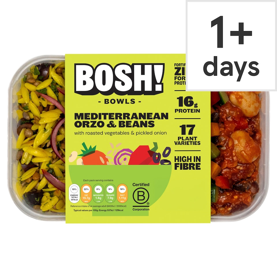 image 1 of BOSH! Mediterranean Grain Bowl 300g