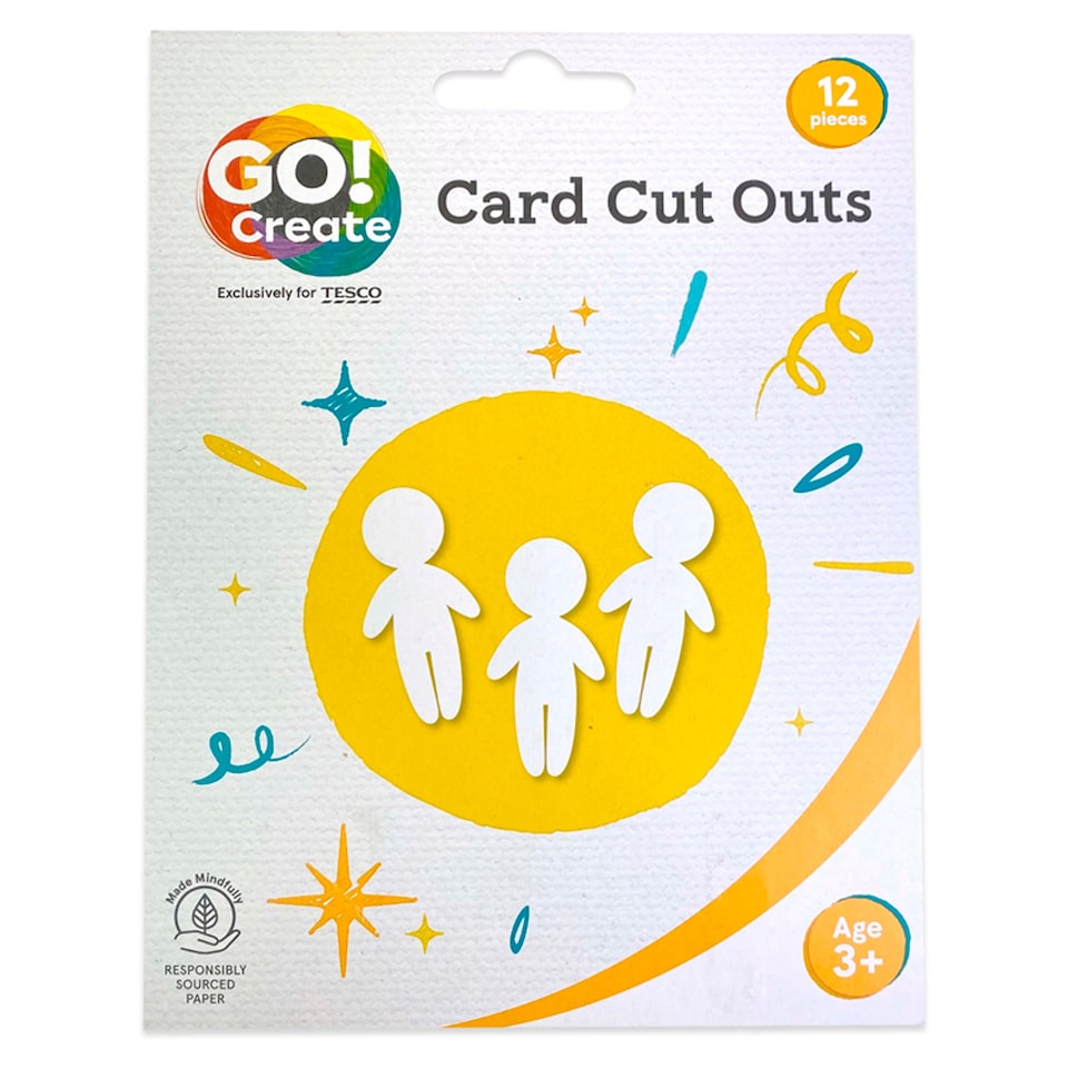 Go Create Card Cut Outs