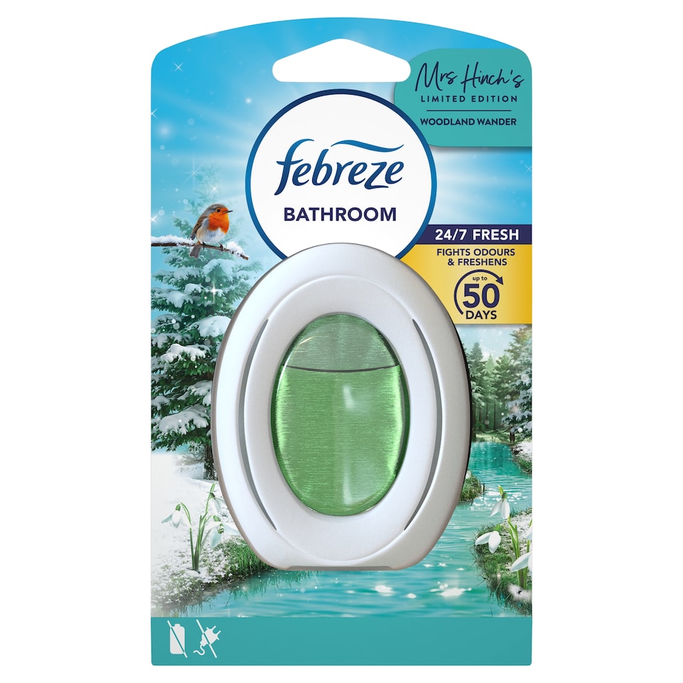image 1 of Febreze Bathroom Mrs Hinch's Limited Edition Woodland Wander 7.5ml