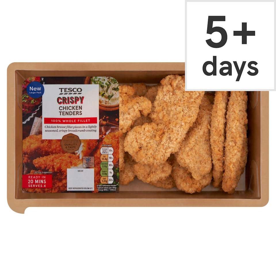 Tesco Crispy Chicken Tenders 710g
