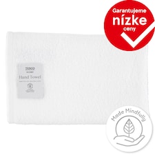 Tesco Home White uterák 50 cm x 90 cm