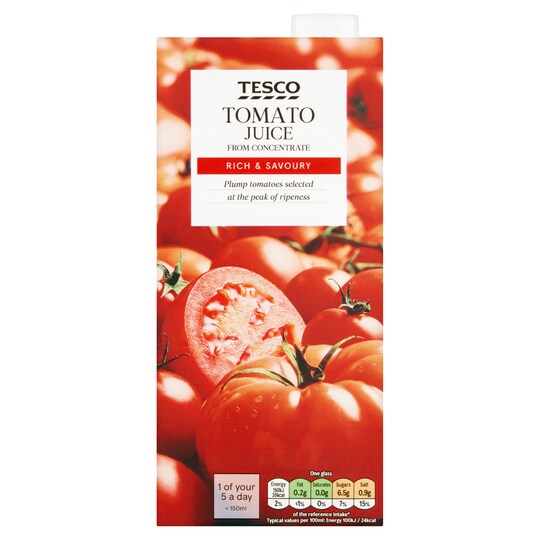 Tesco Tomato Juice 1 Litre Tesco Groceries