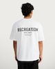 image 3 of F&F Pure Cotton Oversized Recreation Athl. Dept. Slogan T-Shirt in White