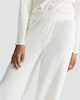 image 2 of Rise by Zara McDermott Modal Rich Wide Leg Pyjama Bottoms in Cream