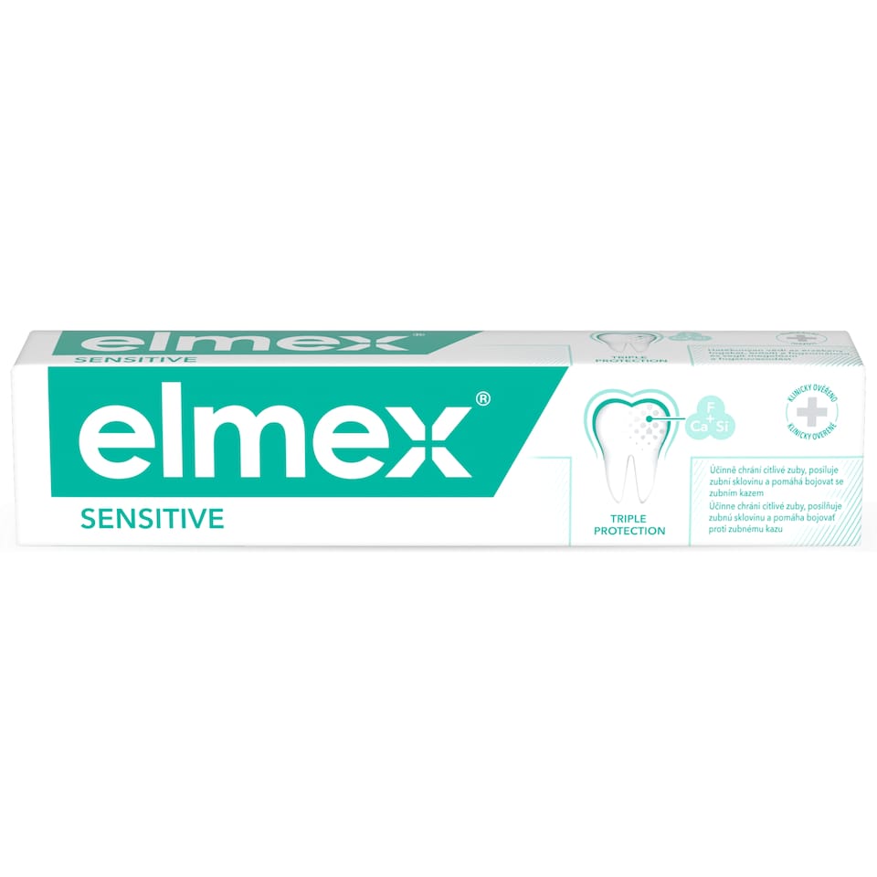 obrázok 1 z elmex® Sensitive zubná pasta pre citlivé zuby 75 ml