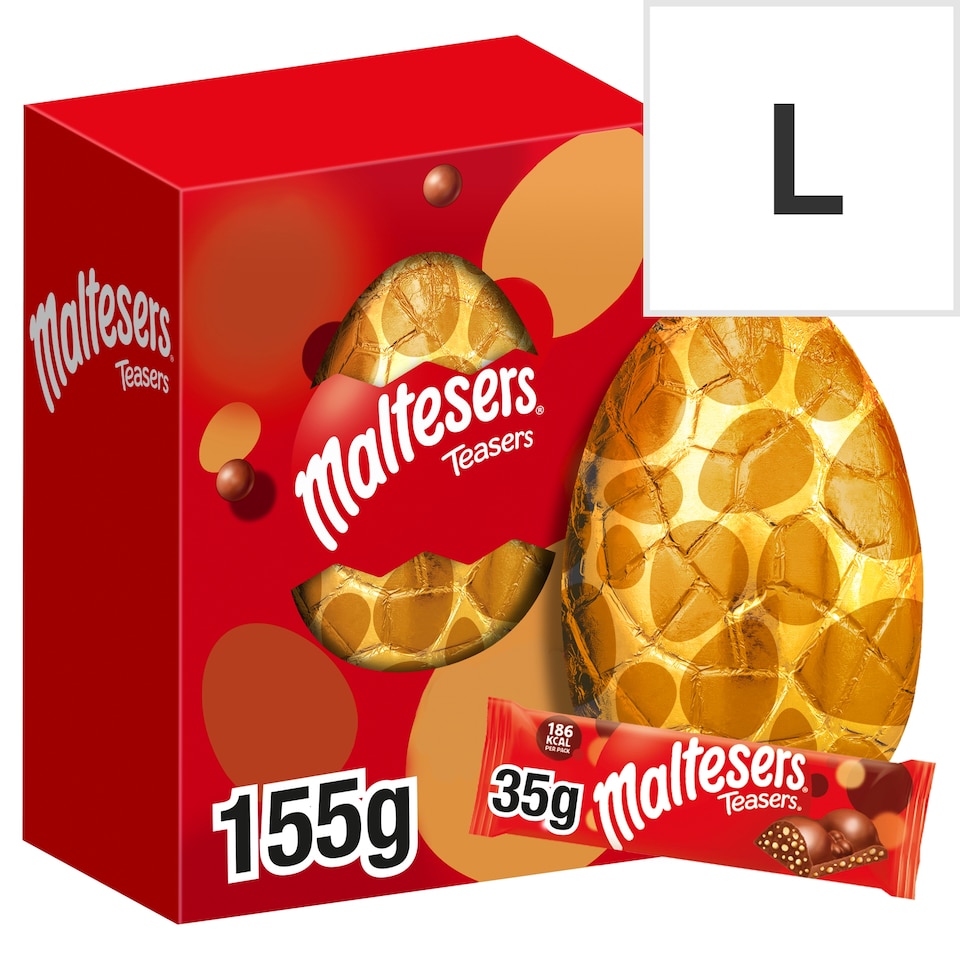 Maltesers Teasers Milk Chocolate Easter Egg 155g