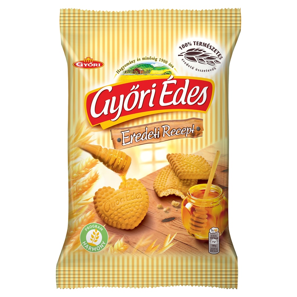 Győri Édes Friable Biscuits with Honey 150 g