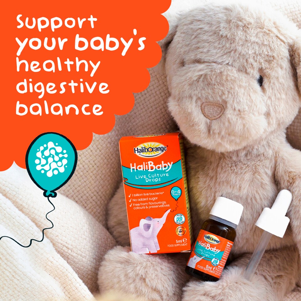 image 1 of Haliborange Halibaby Live Culture Baby Drops 5Ml