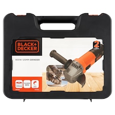 Black+Decker 900W 125mm Sarokcsiszoló kofferban, BEG220K-QS