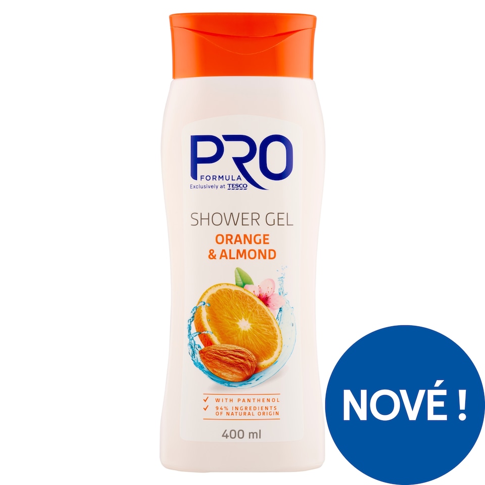 Pro Formula Orange & Almond Shower Gel 400ml