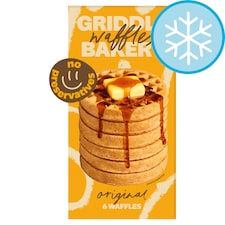 Griddle Original Wholegrain Waffles 6 Pack 200g