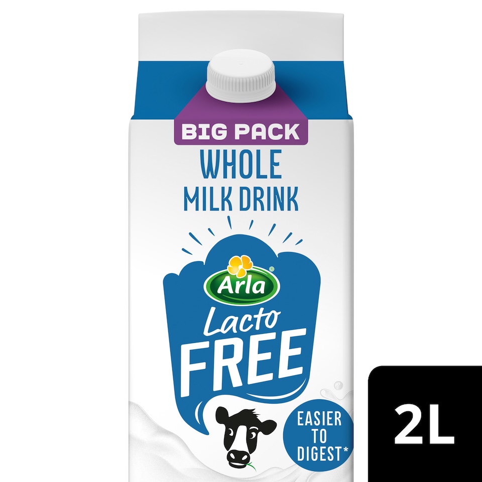 image 1 of Arla Lactofree Whole Milk Drink 2L
