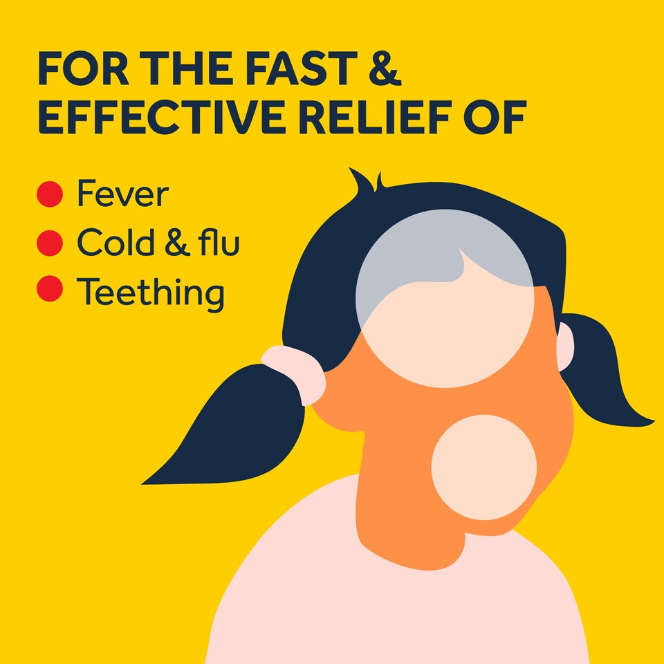 image 1 of Nurofen Children Cold & Flu Strawberry 100Ml