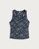 image 4 of F&F Active EVERYHOUR Racerback Vest in Multi Blue