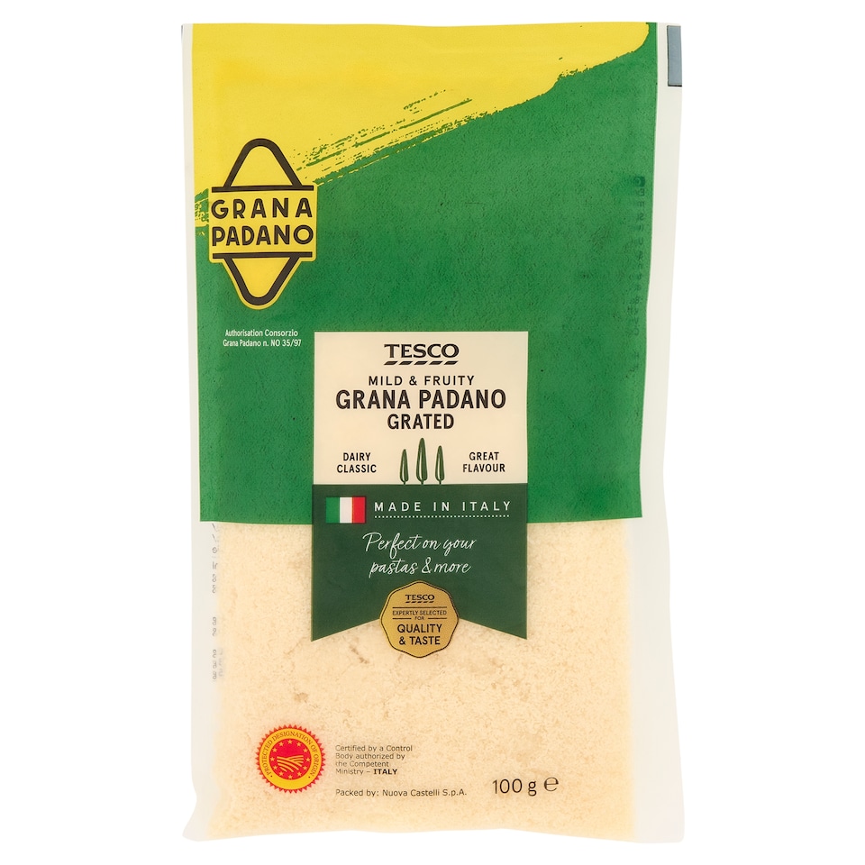 Tesco Grana Padano 100g