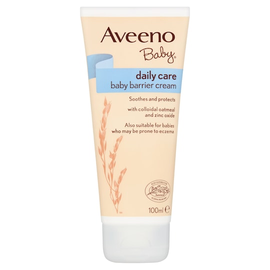 Aveeno Baby Barrier Cream 100Ml Tesco Groceries