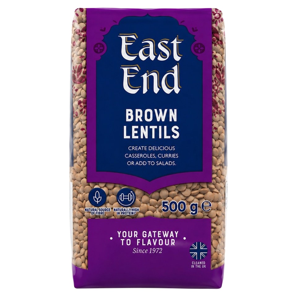 East End Brown Lentils 500G