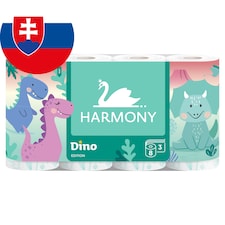 Harmony Dino Edition toaletný papier 3 vrstvy 8 ks