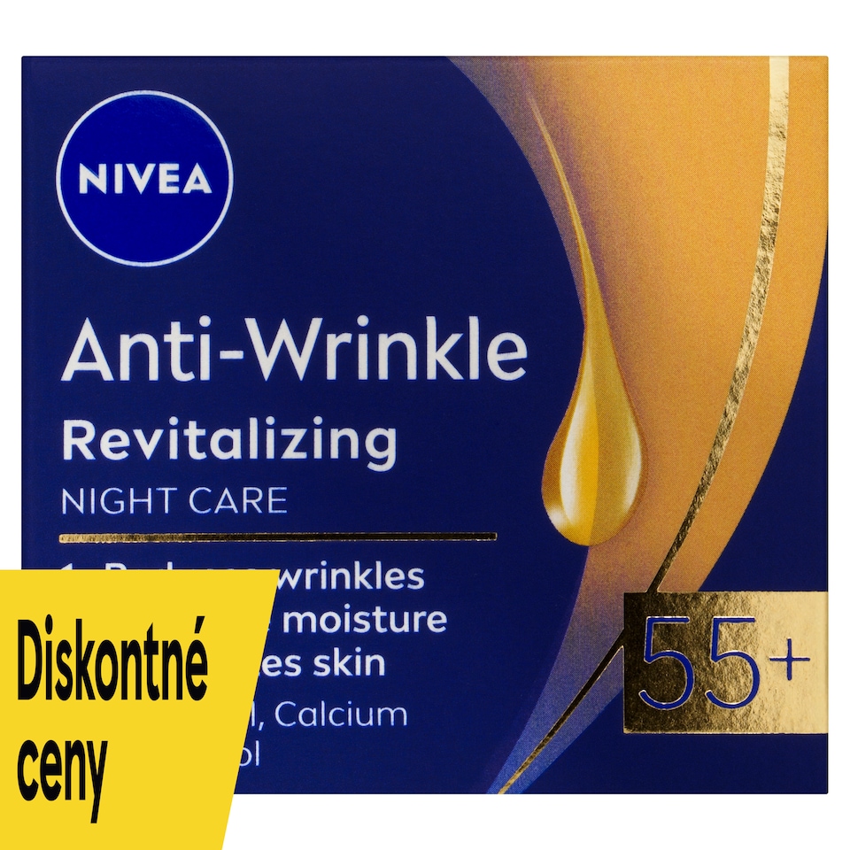 obrázok 1 z Nivea Obnovujúci nočný krém proti vráskam 55+ 50 ml