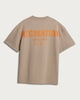 image 5 of F&F Active Pure Cotton Recreation Athl. Dept. Slogan T-Shirt in Stone