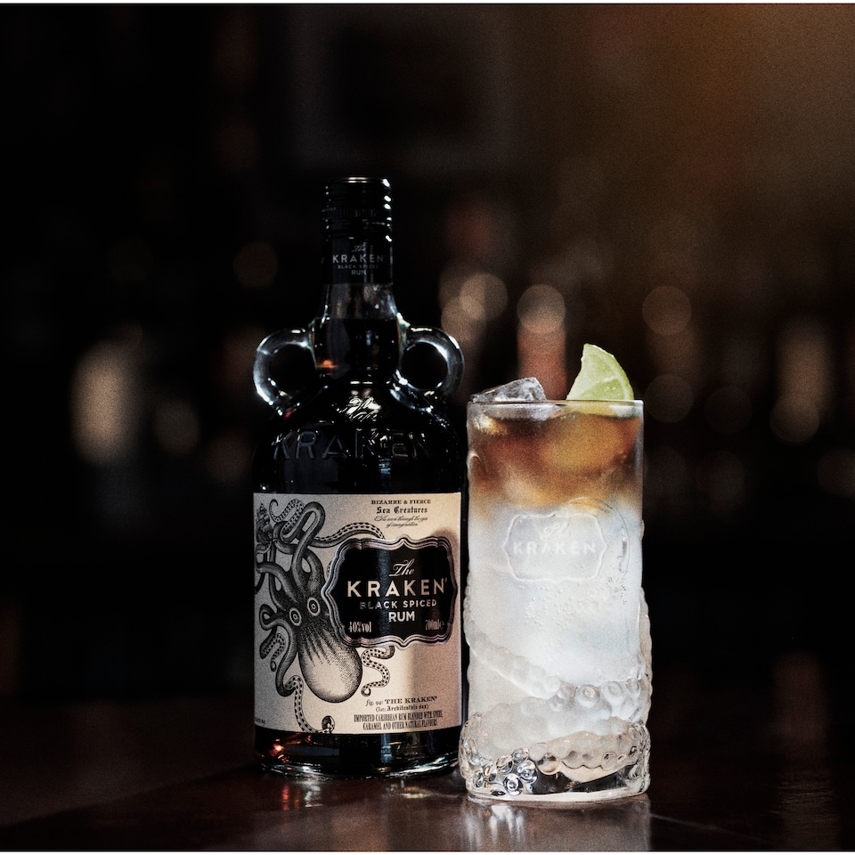 image 1 of The Kraken Black Spiced Rum 1L