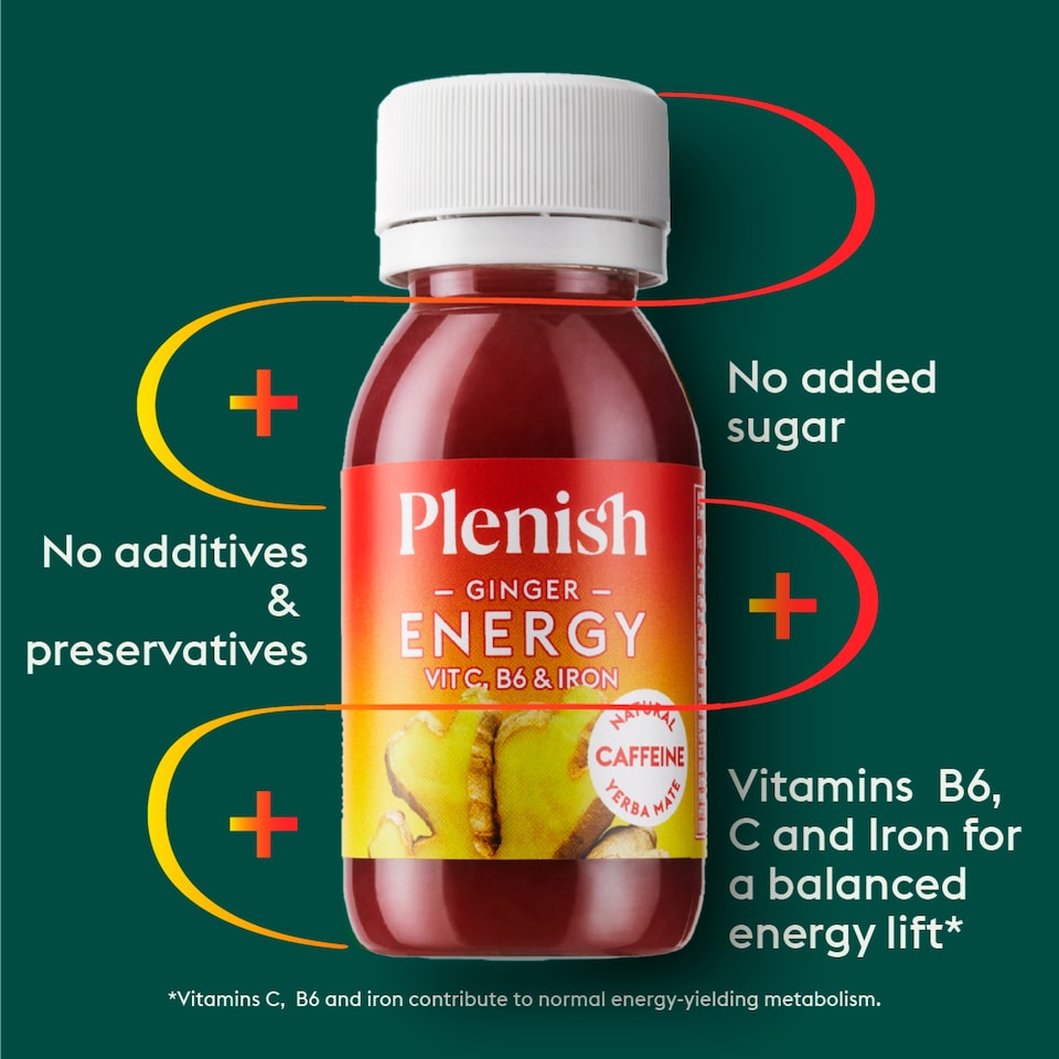 image 1 of Plenish Ginger Energy Shot 60ml