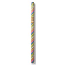 Paperchase Christmas Striped 3m Roll Wrap