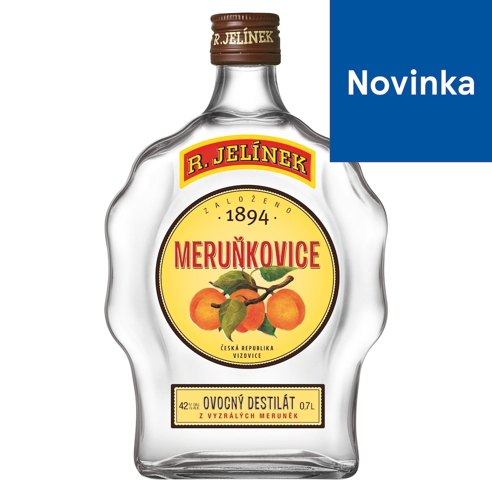 R. JELÍNEK Marhuľovica 42% 0,7 l