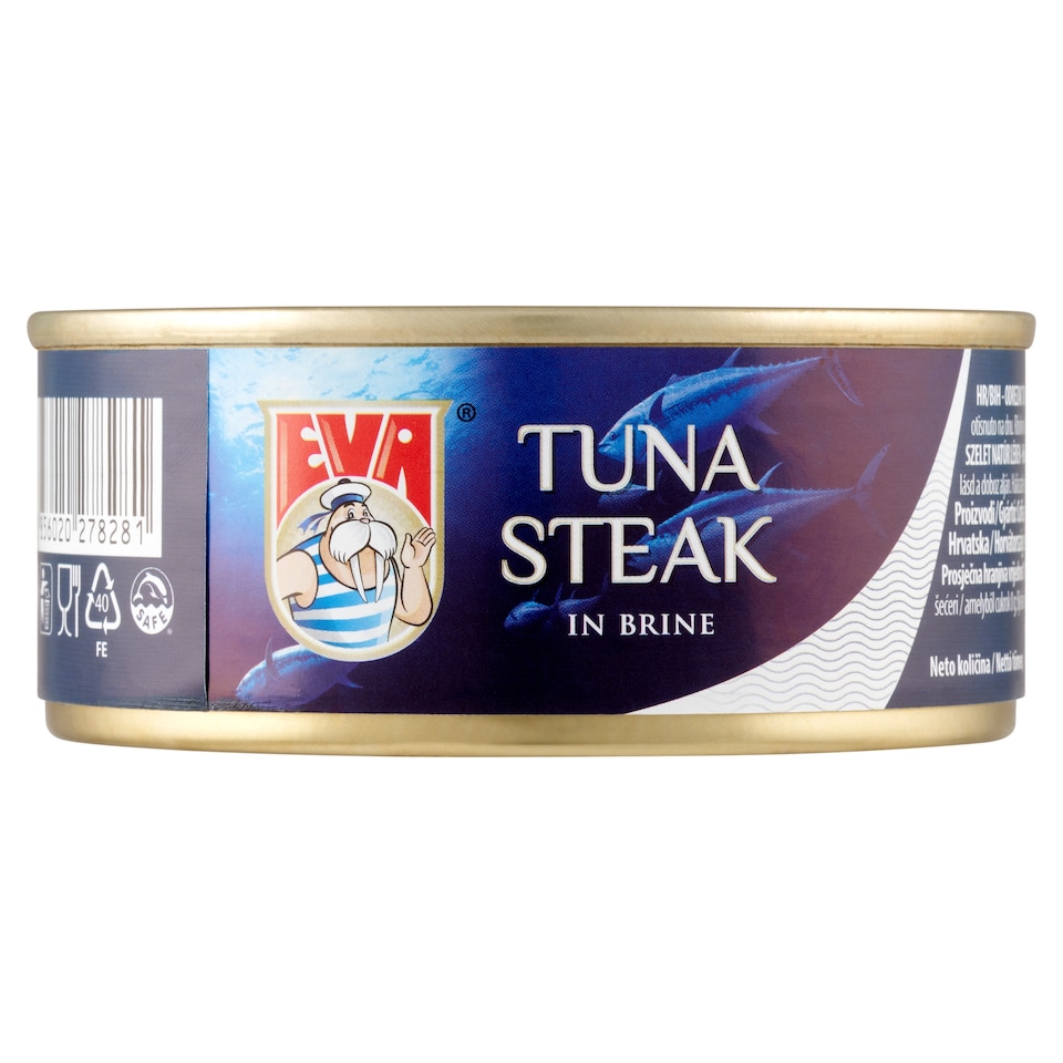 Eva egész szelet tonhal natúr lében 160 g 1. kép