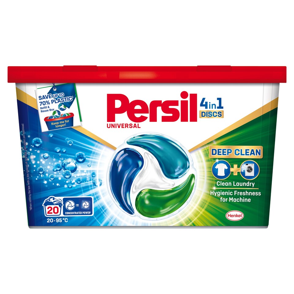 obrázok 1 z Persil pracie kapsuly Discs 4v1 Universal 20 praní