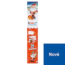 Kinder Chocolate Milk Chocolate Bars with Milk Filling 24 pcs 300g