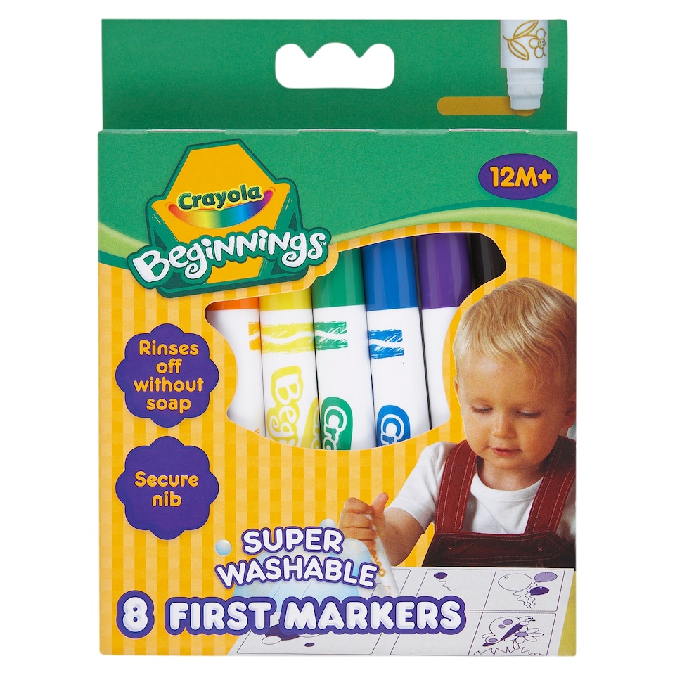 Crayola Beginnings 8 First Markers