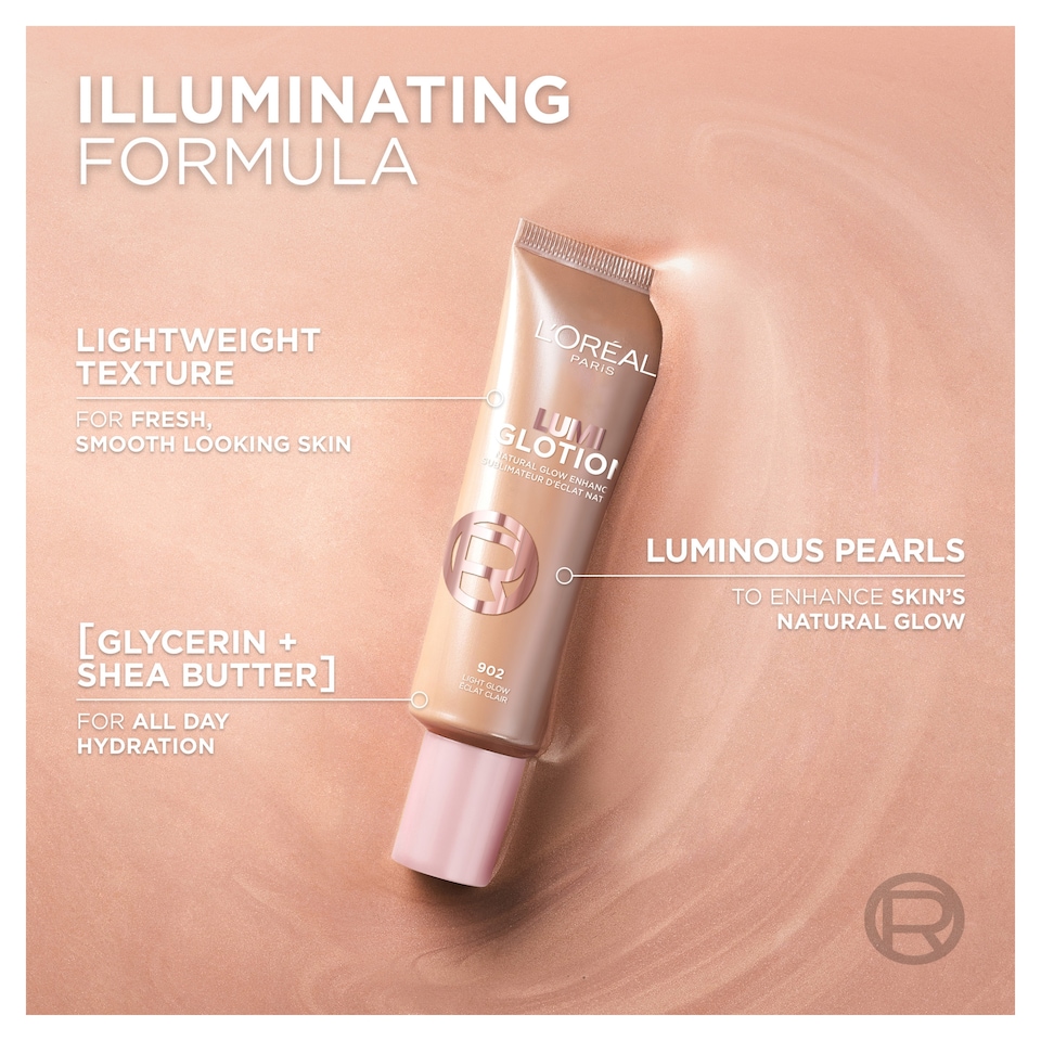 image 1 of L'Oreal Paris Lumi Glotion Natural Glow Enhancer 902 Light Glow 40ml