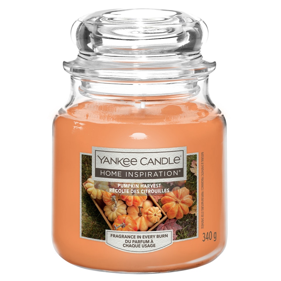 image 1 of Yankee Candle Medium Jar Pumpkin Harvest 340G