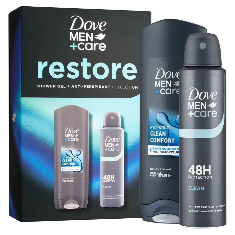 Obrázek 1 pro produkt Dove Men+Care Clean Comfort dárková kazeta pro muže