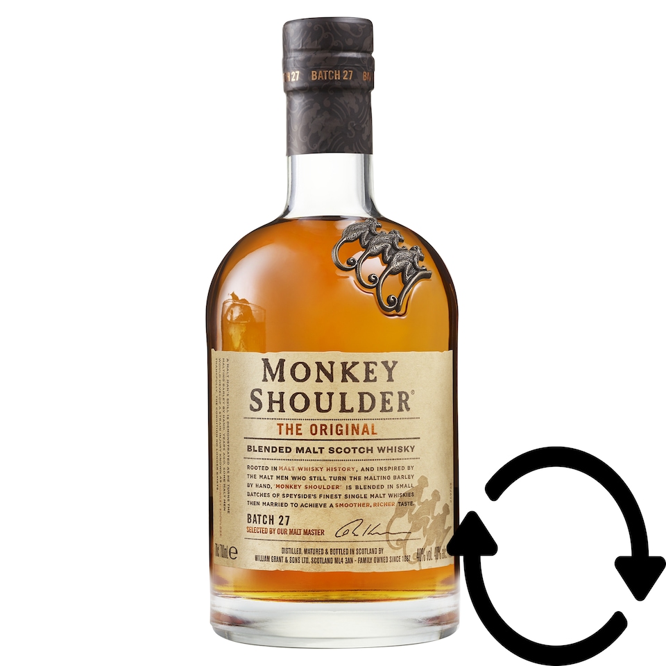 Monkey Shoulder The Original Blended Scotch Whiskey 40% 0,7 l