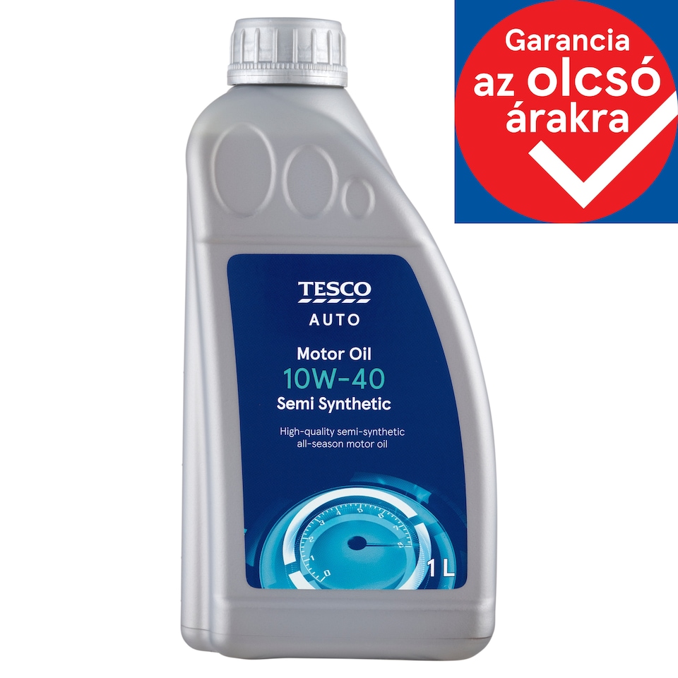 Tesco Auto Semi Synthetic 10W-40 motorolaj 1 l