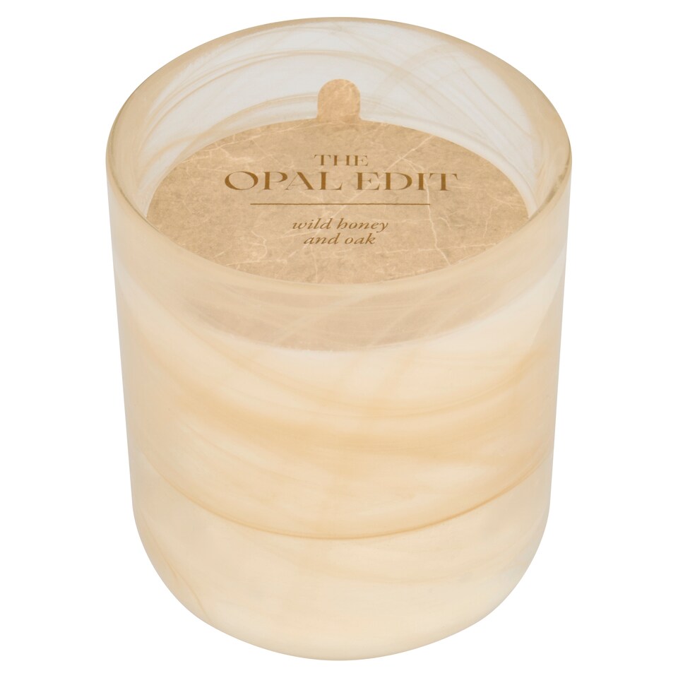 image 1 of F&F Home Opal Edit Honeycomb Wild Honey Candle 180g