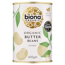 Biona Organic Butter Beans 400g