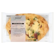 Tesco Finest Sun Soaked Tomato & Mozzarella Focaccia Limited Edition 325g