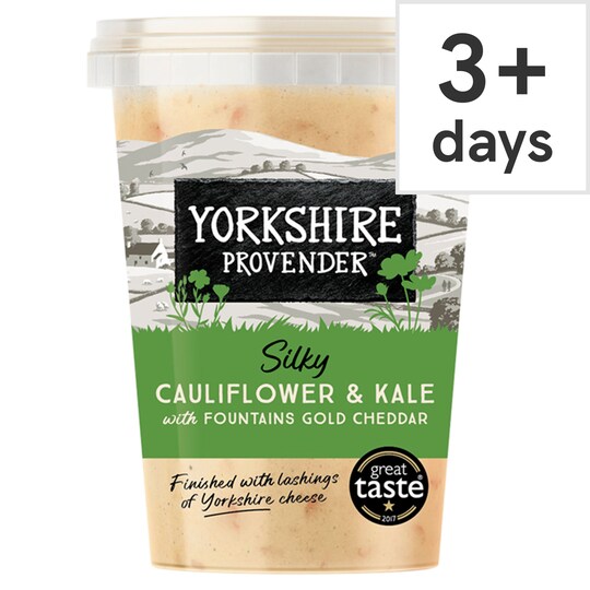 Yorkshire Provender Caili Kale & Fountains Gold Cheddar 560G Tesco
