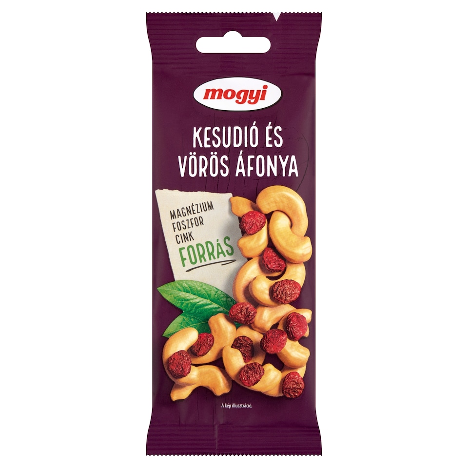 Mogyi Cashews and Cranberries 55 g