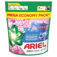 Ariel Allin1 PODS®, Tekutý Prací Prostriedok V Kapsulách 60 Praní, Japanese Blossom