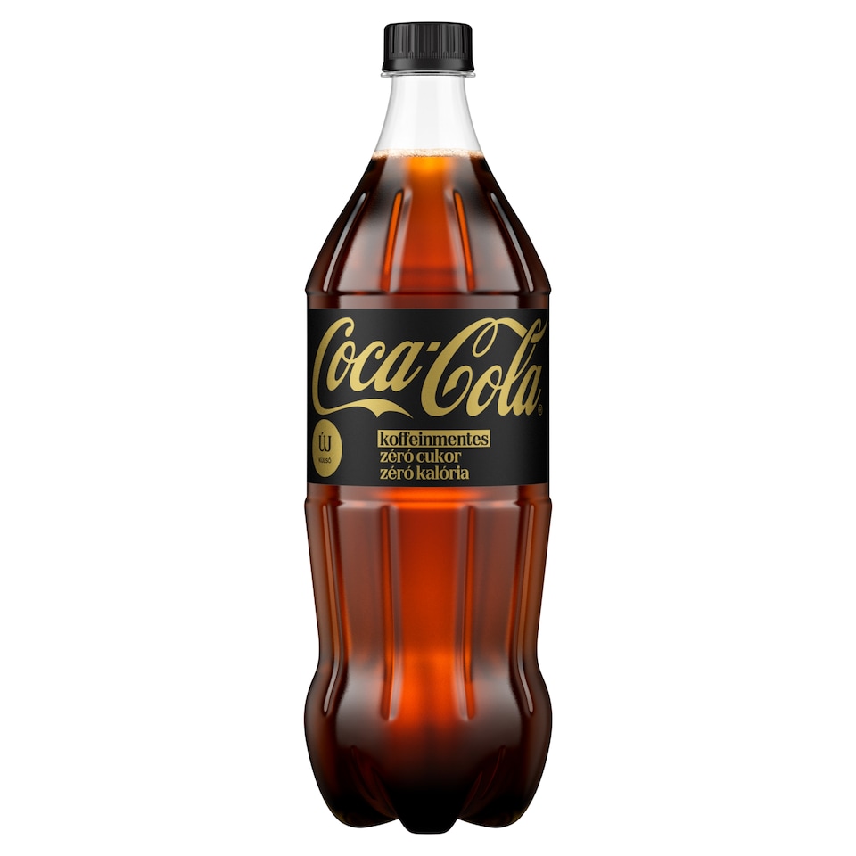 Coca-Cola Zero koffeinmentes, energiamentes szénsavas üdítőital édesítőszerekkel 1 l