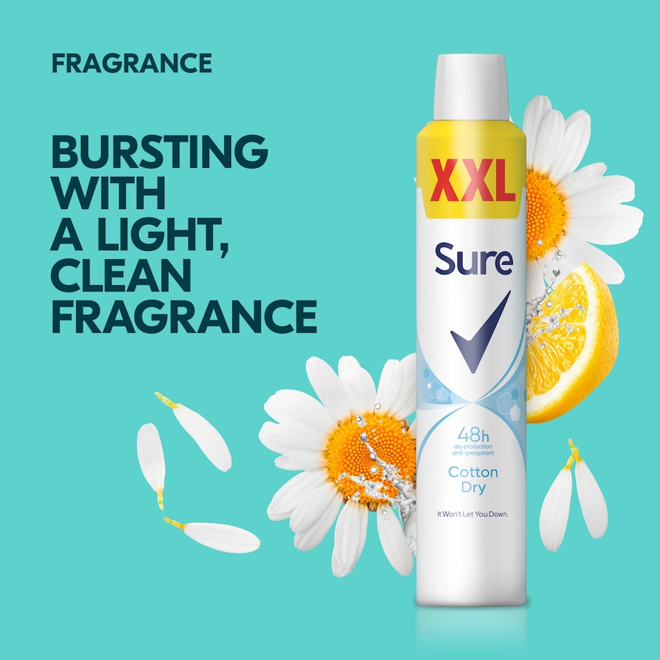 image 1 of Sure Women Cotton Antiperspirant Deodorant 300Ml