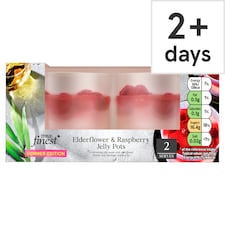  Tesco Finest Elderflower & Raspberry Jelly Pot Summer Edition 192g