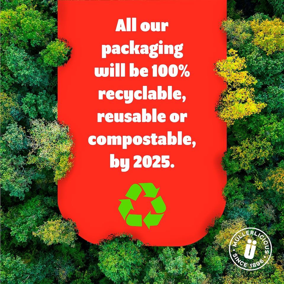 image 1 of Muller Light Greek Style Strawberry Yogurt 4X115g