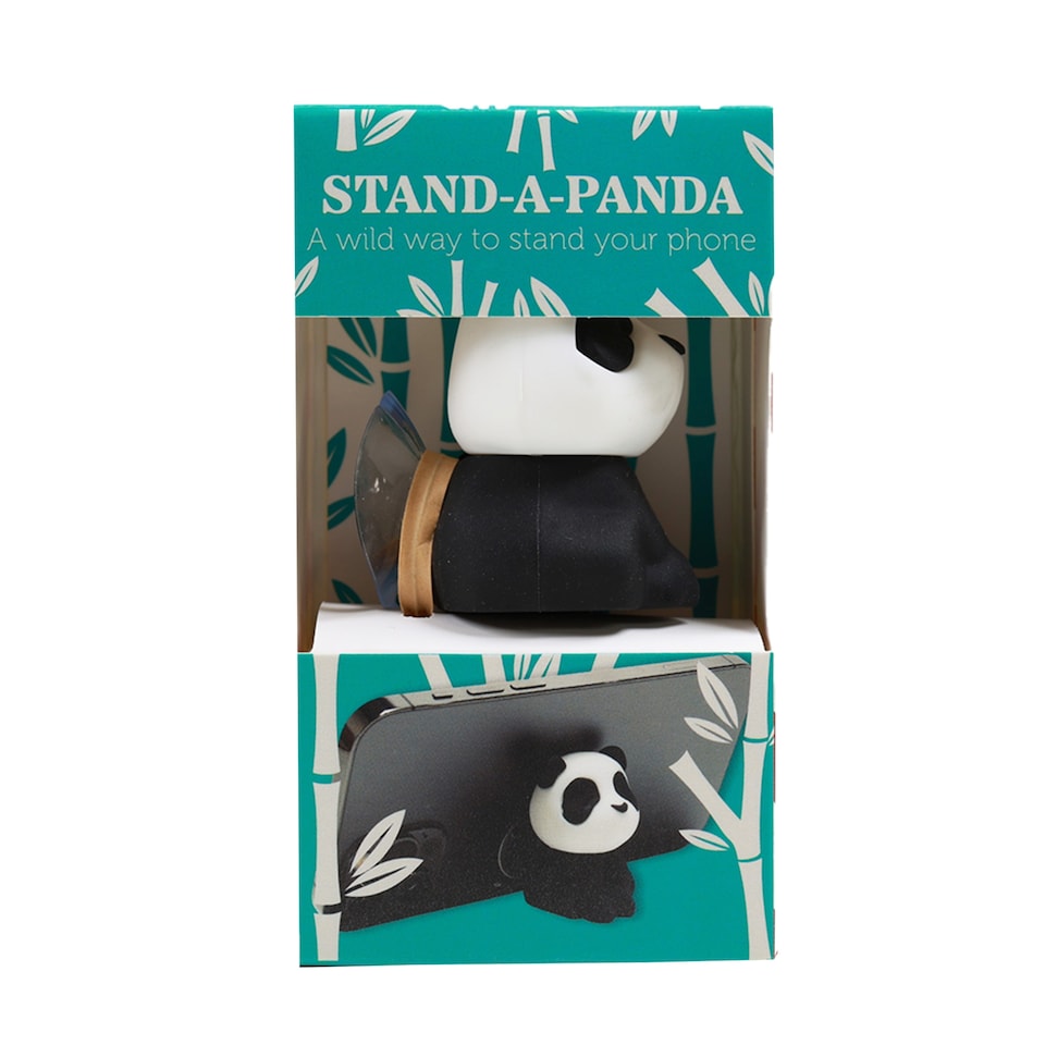image 1 of Blue Sky Stand-a-Panda Christmas Gift