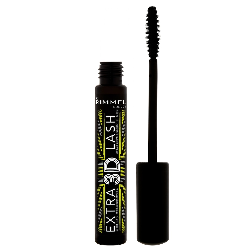image 1 of Rimmel Extra 3D Lash Mascara Black 8 Ml