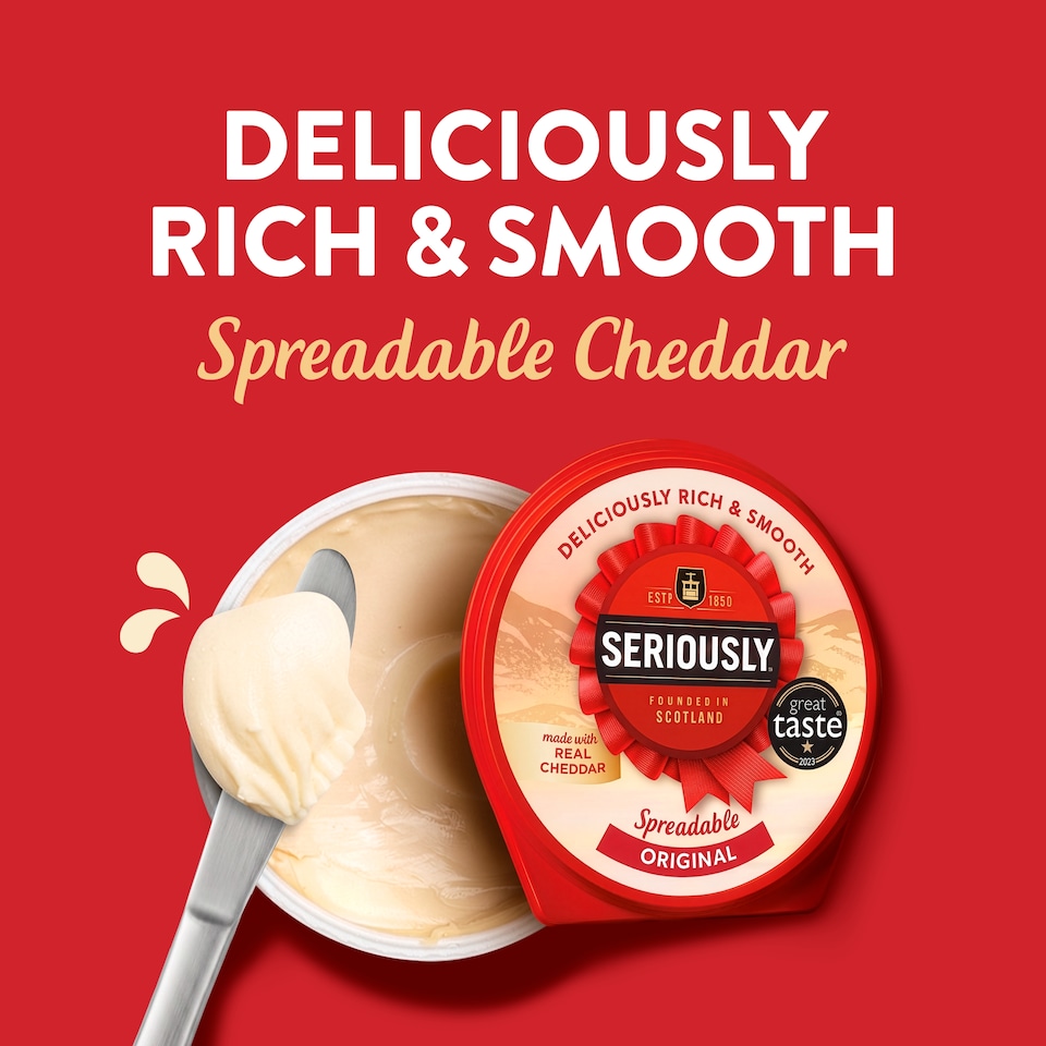 image 1 of Seriously Spreadable Original Cheese Spread 125g
